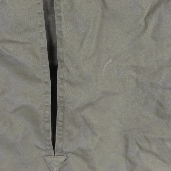 Ladies Tan Button Up Jean Jacket Women's Long Sleeve Blazer - Picture 2 of 3